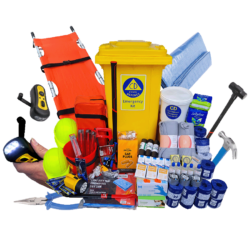 Good-2-Go Civil Defence Survival Kit in 240ltr Wheelie Bin Up to 55 People