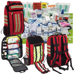 First Aid Large Major/ Mass Incident First Responder Kit in Back Pack