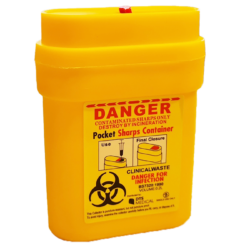Sharps and Bio Hazard Waste container 200ml Approximate