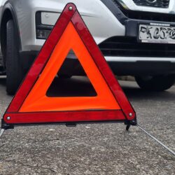 Warning Triangle Premium Folding stored in plastic case