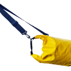 Dry Bag Yellow Shoulder Sling Style - NO PRINT - PRINT READY