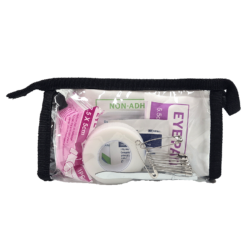 First Aid Bag Soft Pack, Clear, Small Triangle, No Handles