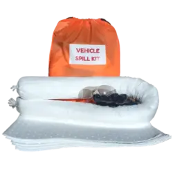 15 Litre Vehicle Oil / Hydrocarbon Spill kit in Drawstring Bag