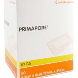 Primapore Dressing 8.3x6cm box 50