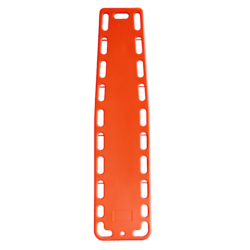 Patient Backboard A with Straps Lightweight Durable Plastic