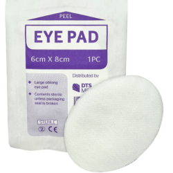 Eye Pad Oval Large 7.5cm x 5.5cm - Single