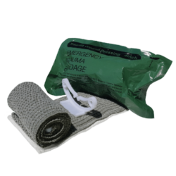 Military Israeli Style Wound Trauma Dressings Single Sterile 10cm Wide