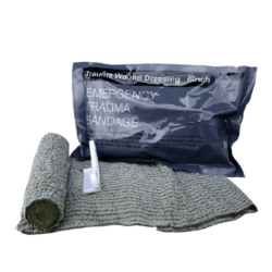Military Israeli Style Wound Trauma Dressings Single Sterile 15cm Wide