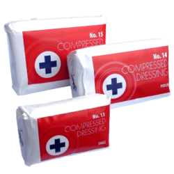 Wound Dressing Combo Pad And Bandage BPC14 Single Sterile Box Shape