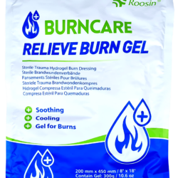 Burn Dressing Gel Soaked Dressing 20x40cm Large Sterile