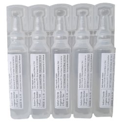 Saline 15ml Wound and Eye Wash Solutions Ampoule Single