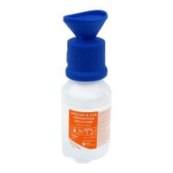 Eye & Wound Wash Saline Solution Sterile,  100 ml with Eye Wash Attachment
