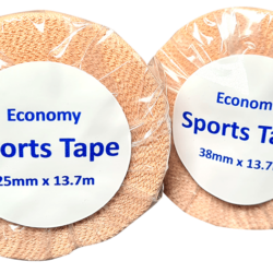 Sports Tape Economy 38mm x 13.7m single wrapped