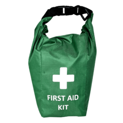 First Aid Bag Soft Pack, Green, Hang Bag, Quick Release Clip to hang handle