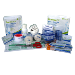 Burn Injury First Aid Kit Refill Complete Medium / Commercial