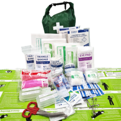First Aid Kit Work Place 1-5 Person in soft Hang Bag