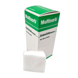 Non Woven Absorbent Gauze Squares Non-Sterile 5cm x 5cm 100's