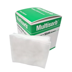 Non Woven Absorbent Gauze Squares Non-Sterile 10cm x 10cm 100's