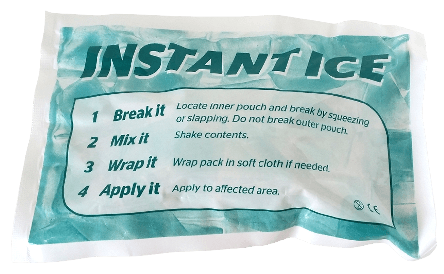 Instant Ice Pack / Cold Pack Large Strike to burst inner bladder to activate
