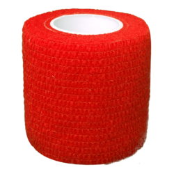 Cohesive Bandage 5cm Red