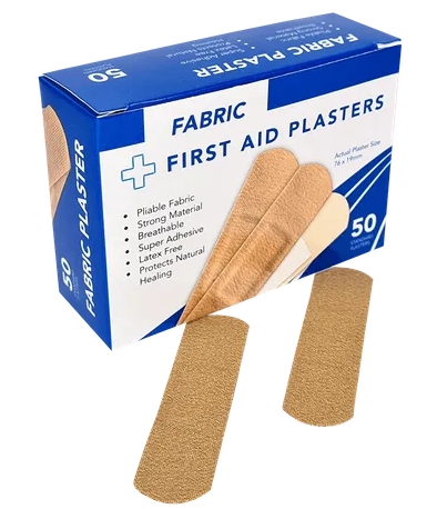 Plasters Standard Fabric 50’s Sleeve of 5