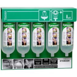Tobin Eyewash Stationary Stand – 5 Bottles